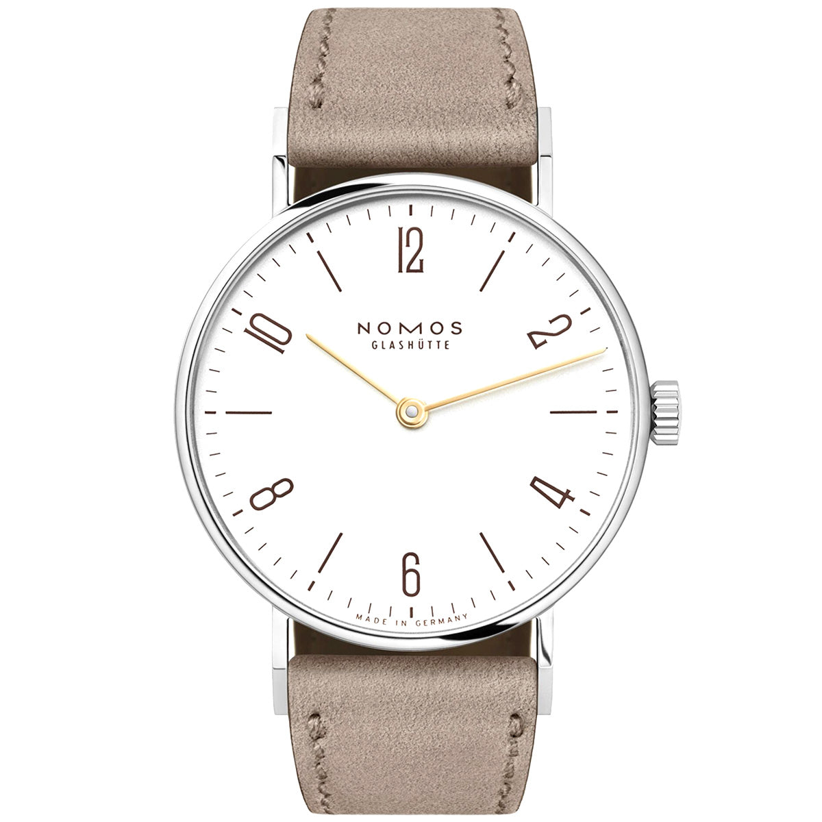 NOMOS Glashütte Tangente 33mm White Dial Manual-Wind Strap Watch - Berry's Jewellers