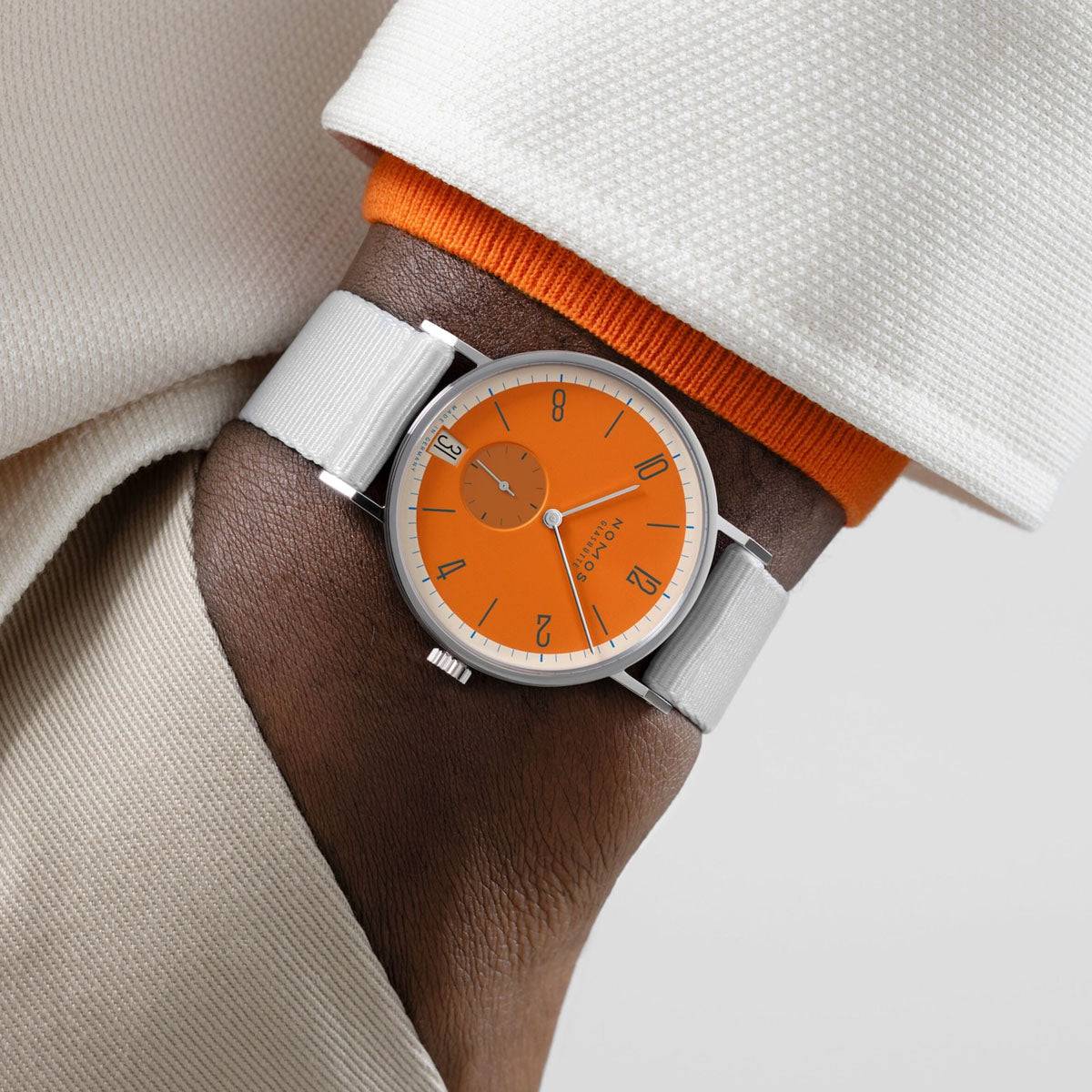 NOMOS Glashütte Tangente 38mm 'Boje' Limited Edition Watch - Berry's Jewellers