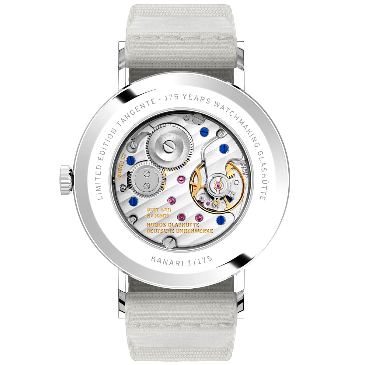 NOMOS Glashütte Tangente 38mm 'Kanari' Limited Edition Watch - Berry's Jewellers