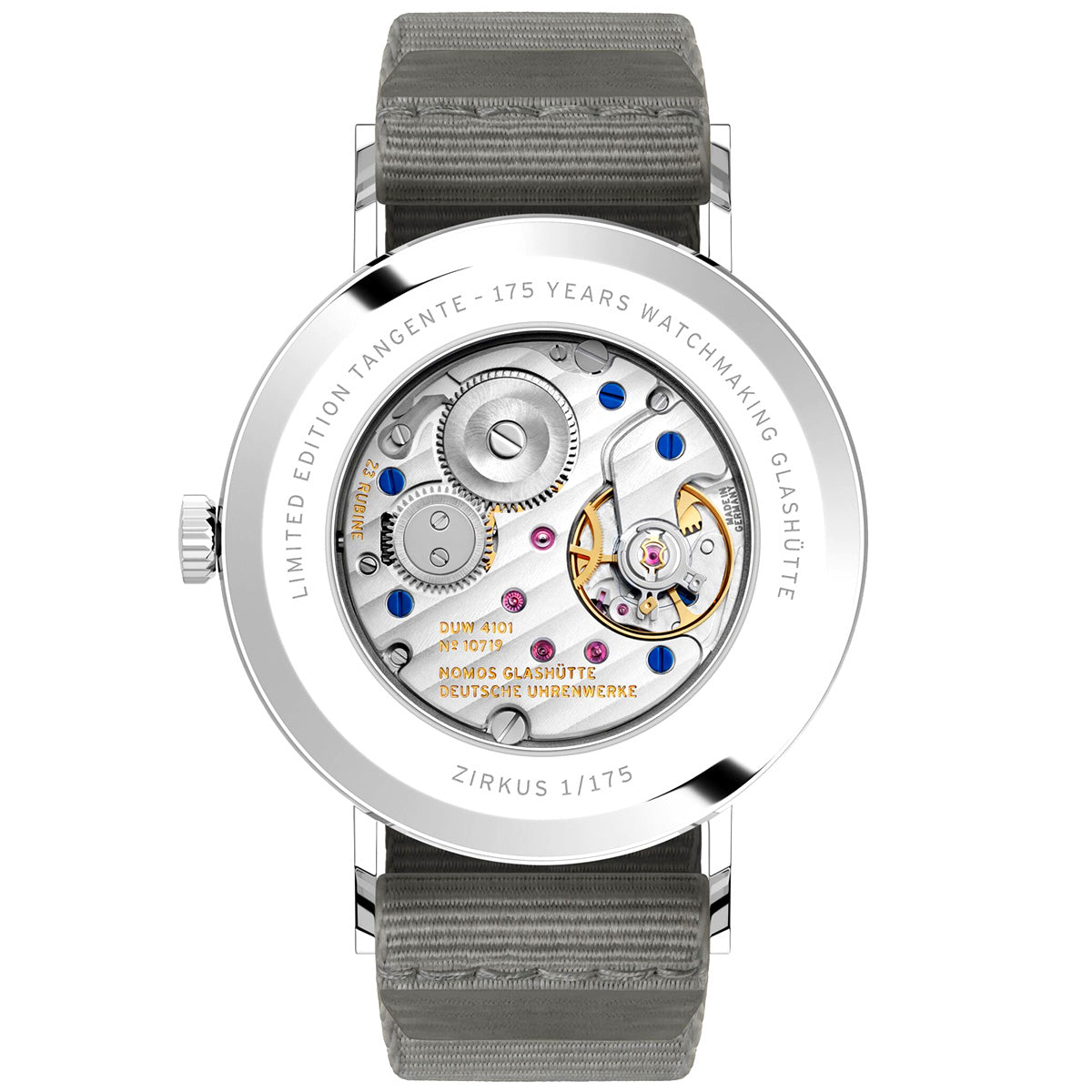 NOMOS Glashütte Tangente 38mm 'Zirkus' Limited Edition Watch - Berry's Jewellers