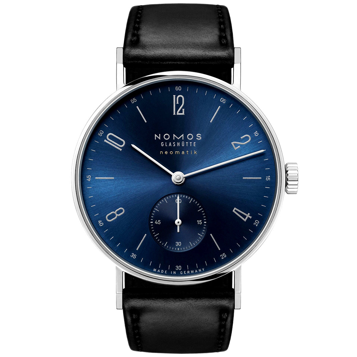 Tangente Neomatik 35mm Blue Dial Automatic Strap Watch