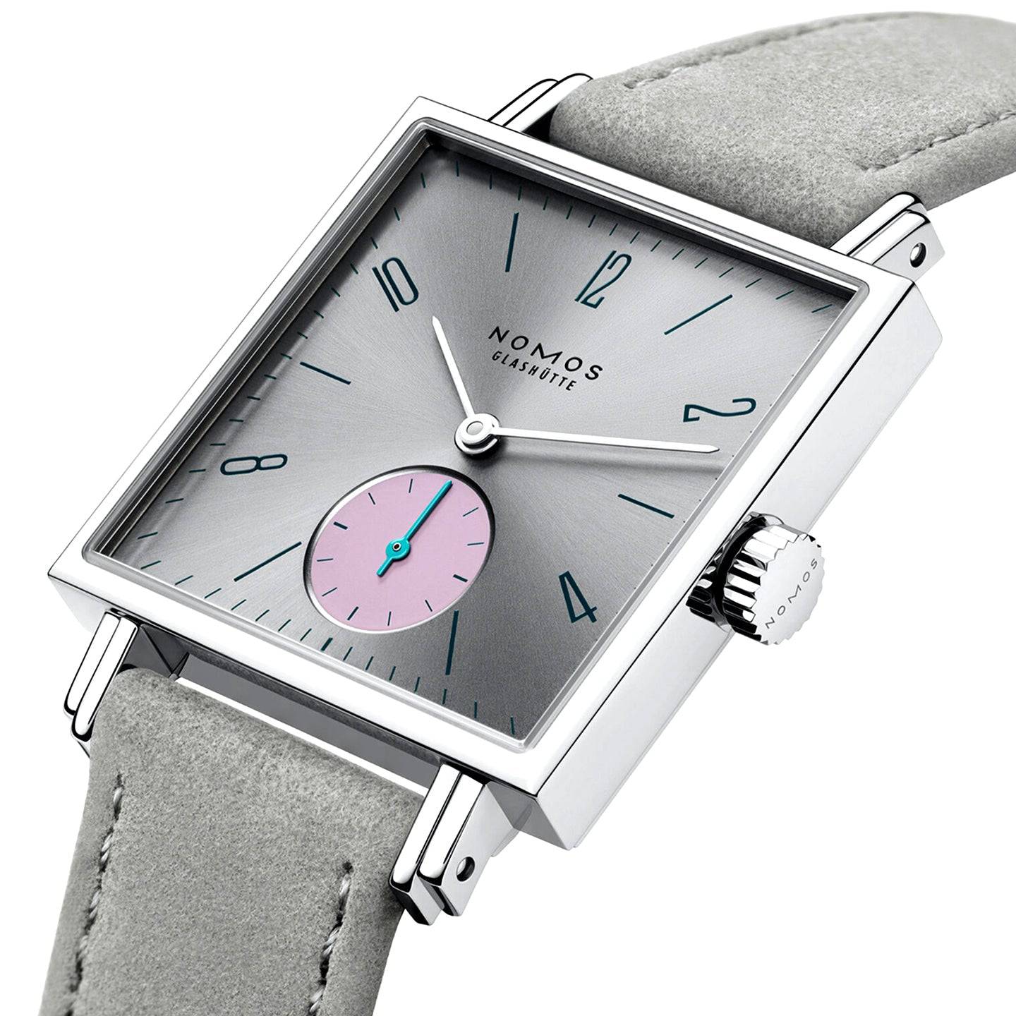 Tetra Die Unerreichbare 30mm Silvercut & Pink Dial Ladies Watch