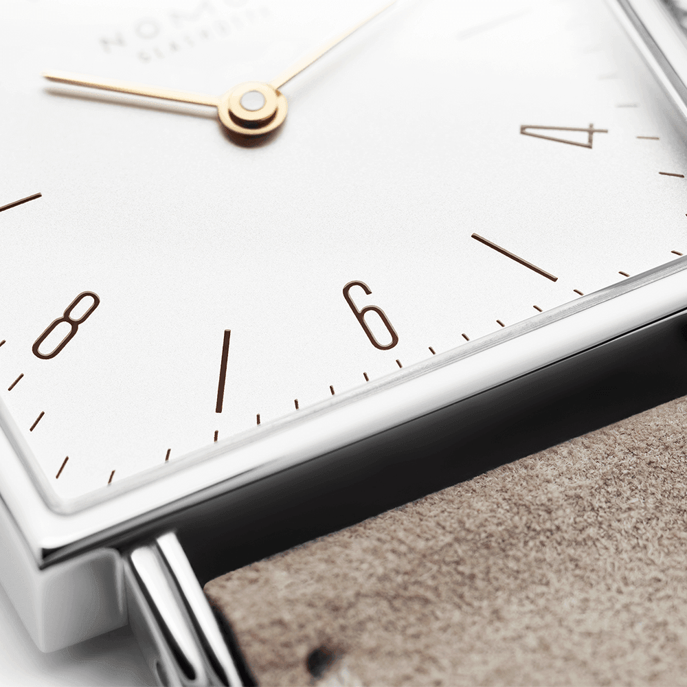 NOMOS Glashütte Tetra Duo 27mm White Dial Ladies Watch - Berry's Jewellers