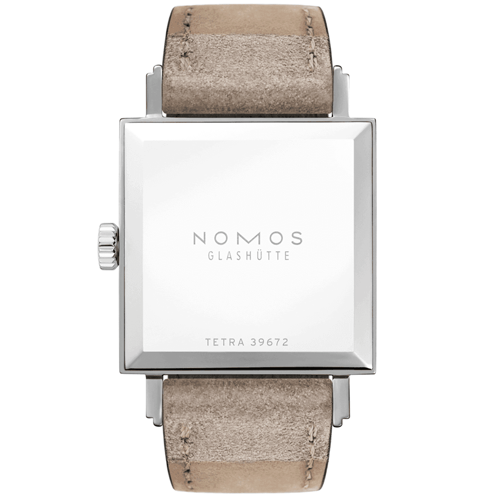 NOMOS Glashütte Tetra Duo 27mm White Dial Ladies Watch - Berry's Jewellers