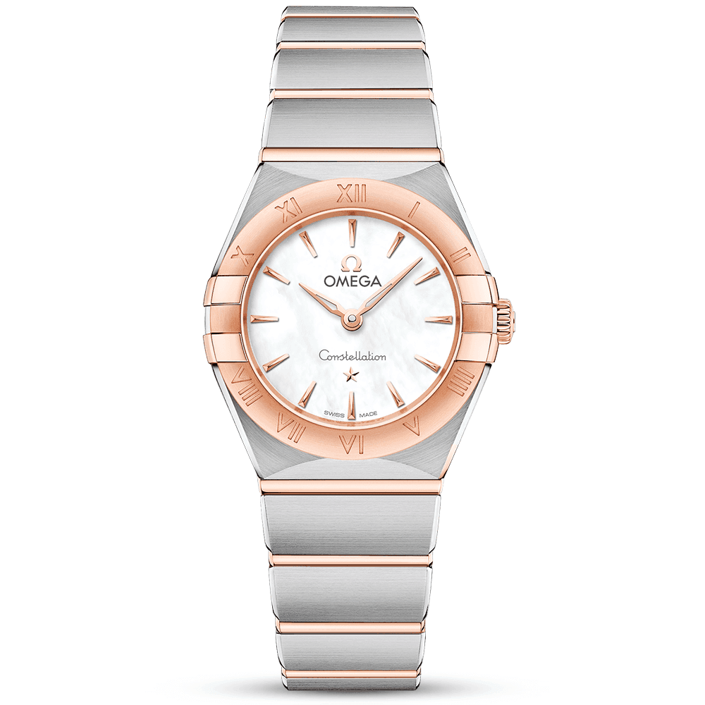 OMEGA Constellation 25mm Two-Tone Index Dial Ladies Watch - Berry's Jewellers