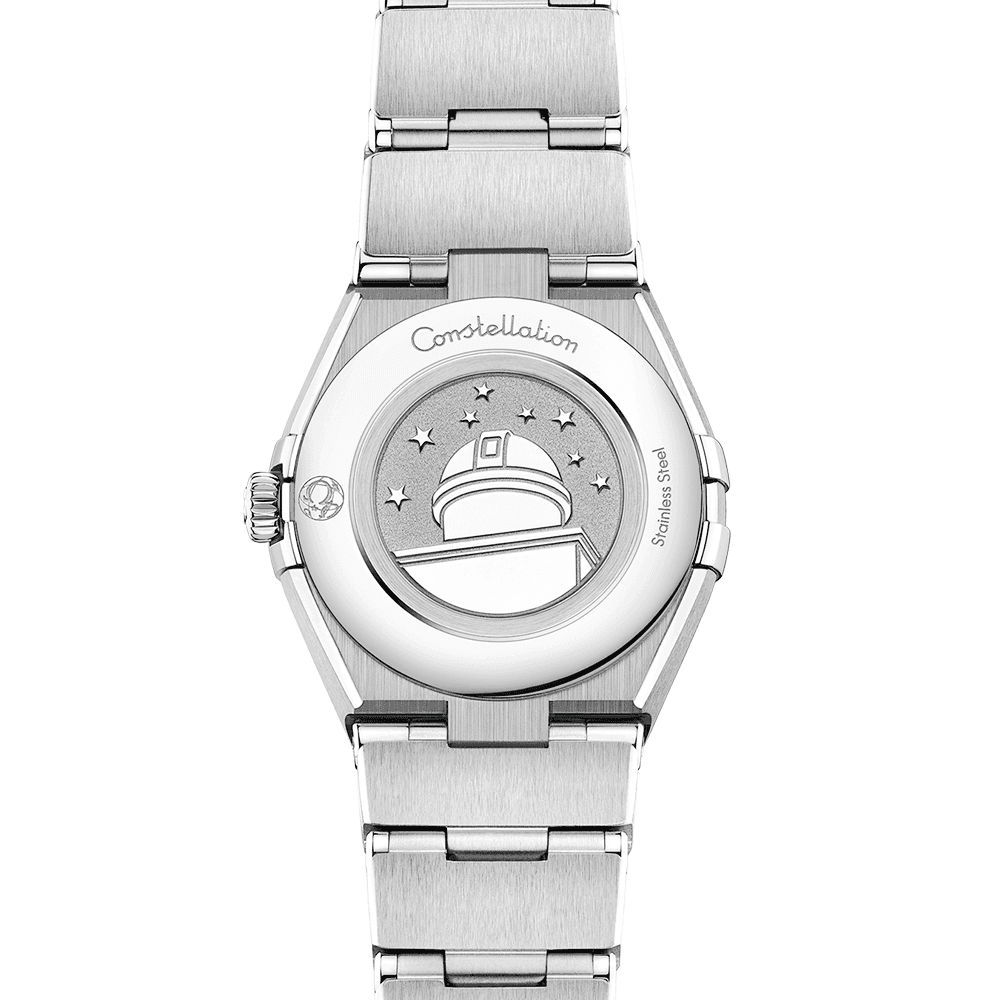 OMEGA Constellation 25mm White Mother of Pearl Diamond Dial Watch - Berry's Jewellers