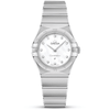 OMEGA Constellation 25mm White Mother of Pearl Diamond Dial Watch - Berry's Jewellers