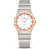 OMEGA Constellation 28mm Two-Tone Diamond Dial Ladies Watch - Berry's Jewellers