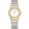 OMEGA Constellation 28mm Two-Tone Diamond Dial Ladies Watch - Berry's Jewellers