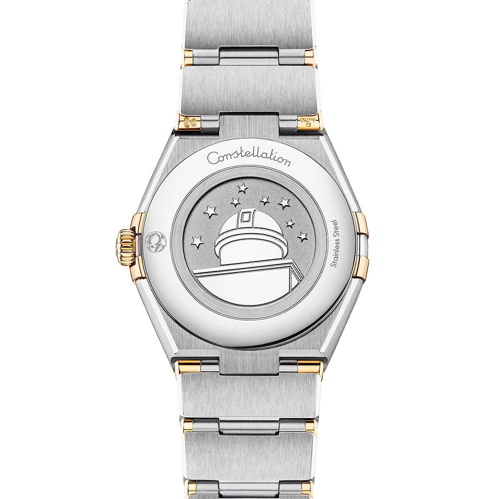 Constellation 28mm Two-Tone Silver Diamond Dial Ladies Watch