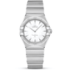 OMEGA Constellation 28mm White Mother of Pearl Ladies Watch - Berry's Jewellers