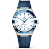 OMEGA Constellation 41mm Steel & Ceramic White Ceramic Dial Automatic Strap Watch - Berry's Jewellers