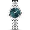 OMEGA De Ville Prestige 27.5mm Green Dial Ladies Bracelet Watch - Berry's Jewellers