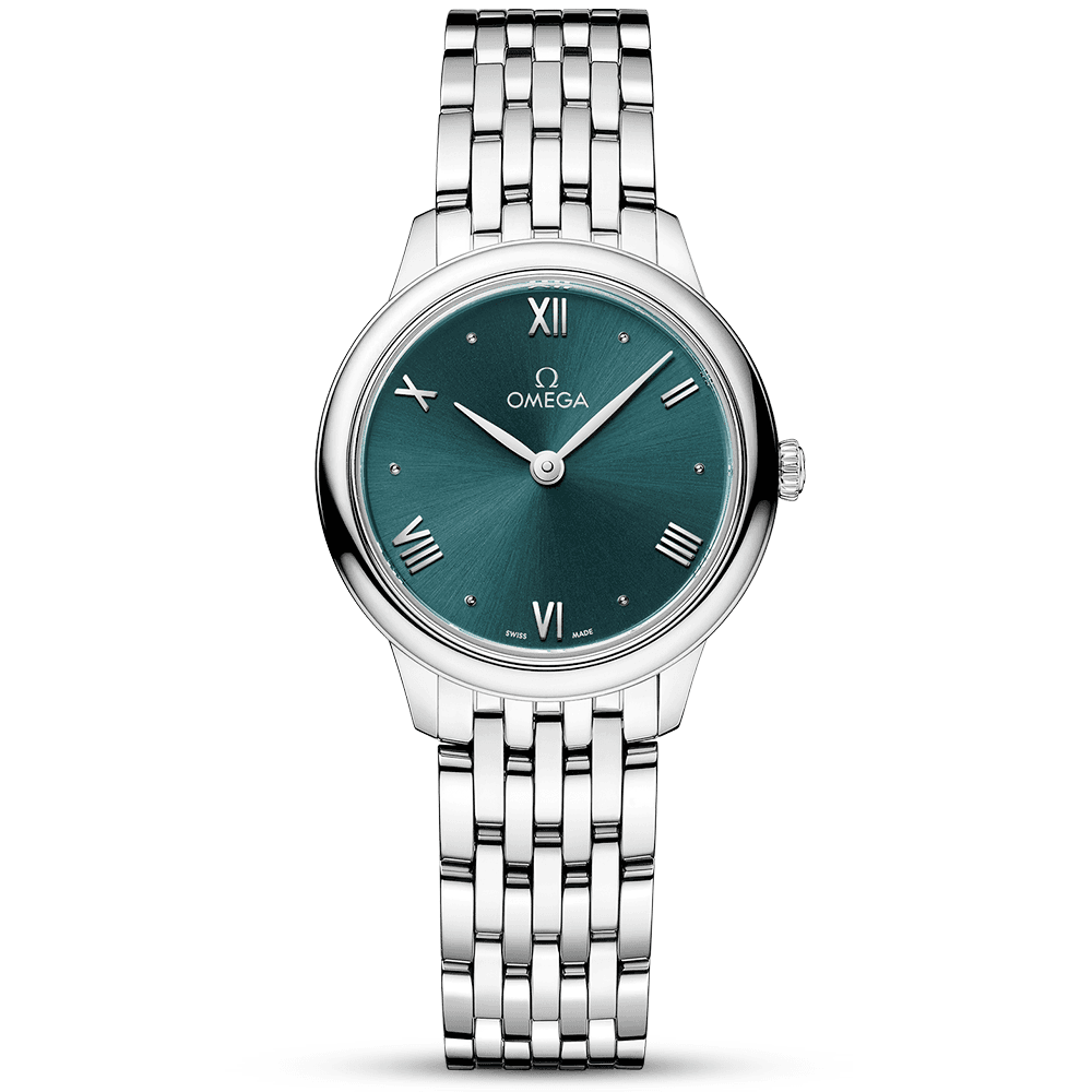 De Ville Prestige 27.5mm Green Dial Ladies Bracelet Watch