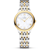 OMEGA De Ville Prestige 27.5mm Two-Tone White Mother of Pearl Dial Bracelet Watch - Berry's Jewellers