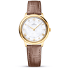 OMEGA De Ville Prestige 30mm 18ct Yellow Gold Diamond Dial Strap Watch - Berry's Jewellers