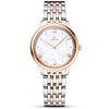 OMEGA De Ville Prestige 30mm Two-Tone White Mother of Pearl Dial Bracelet Watch - Berry's Jewellers