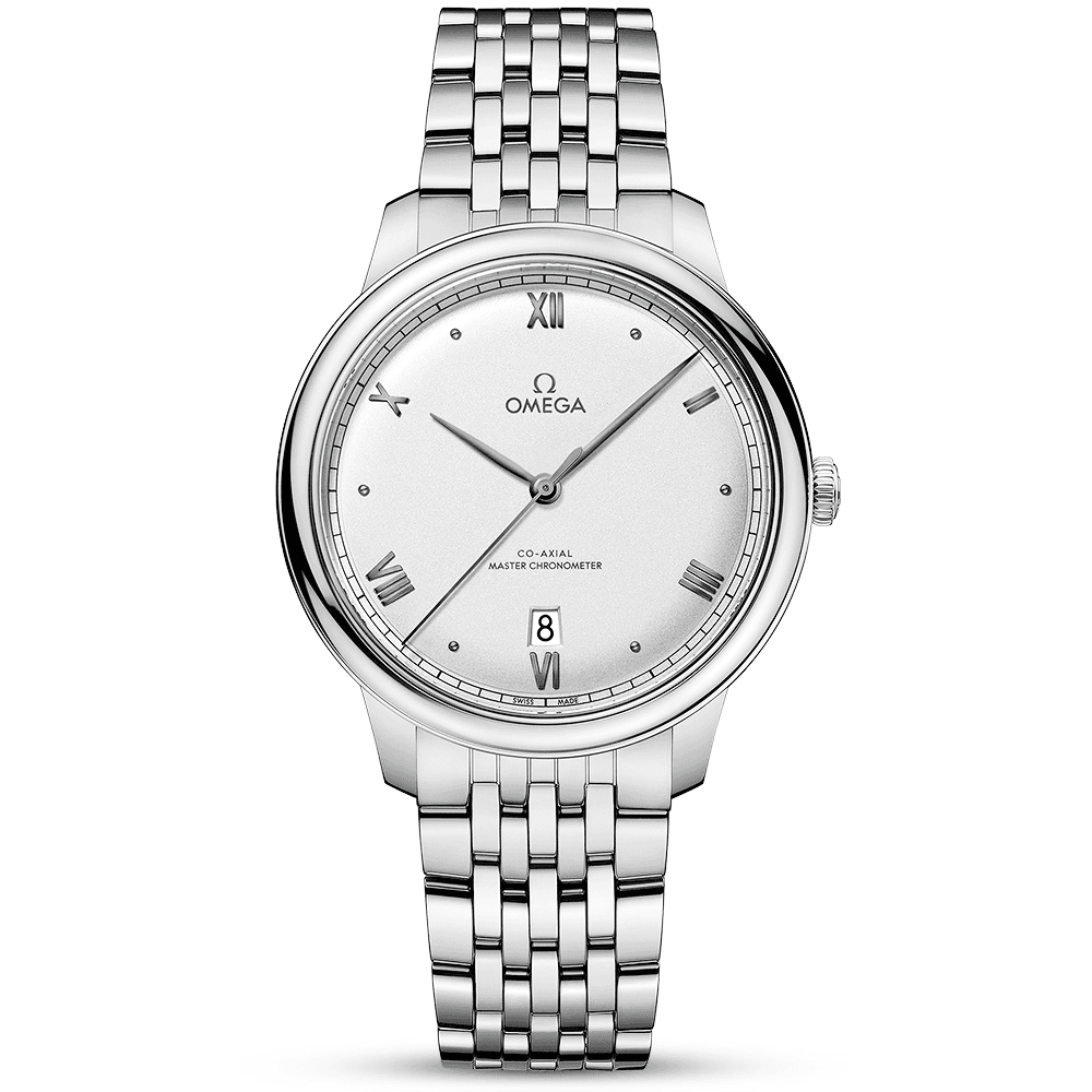 OMEGA De Ville Prestige 40mm Silver Dial Men's Automatic Bracelet Watch - Berry's Jewellers