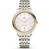 OMEGA De Ville Prestige 40mm Two-Tone Silver Diamond Dial Men's Bracelet Watch - Berry's Jewellers