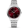 OMEGA De Ville Prestige Small Seconds 41mm Red Dial Automatic Bracelet Watch - Berry's Jewellers