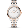 OMEGA De Ville Prestige Small Seconds 41mm Two-Tone Silver Dial Watch - Berry's Jewellers