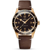 OMEGA Seamaster 300 41mm 9ct Bronze Gold Automatic Leather Strap Watch - Berry's Jewellers