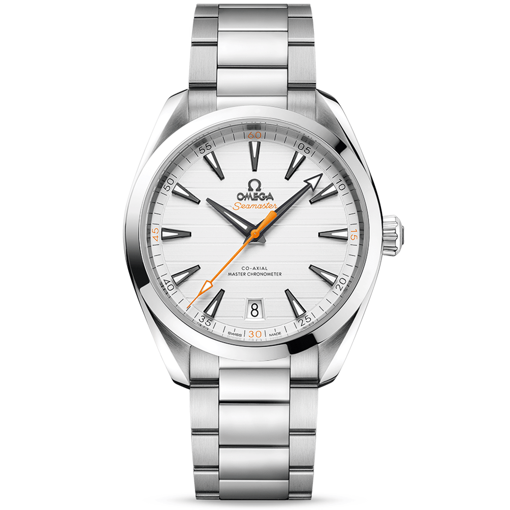 OMEGA Seamaster Aqua Terra 41mm Silver Dial Men's Automatic Bracelet Watch - Berry's Jewellers