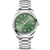 OMEGA Seamaster Aqua Terra Shades 38mm Bay Green Dial Bracelet Watch - Berry's Jewellers