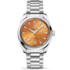 OMEGA Seamaster Aqua Terra Shades 38mm Saffron Orange Dial Bracelet Watch - Berry's Jewellers