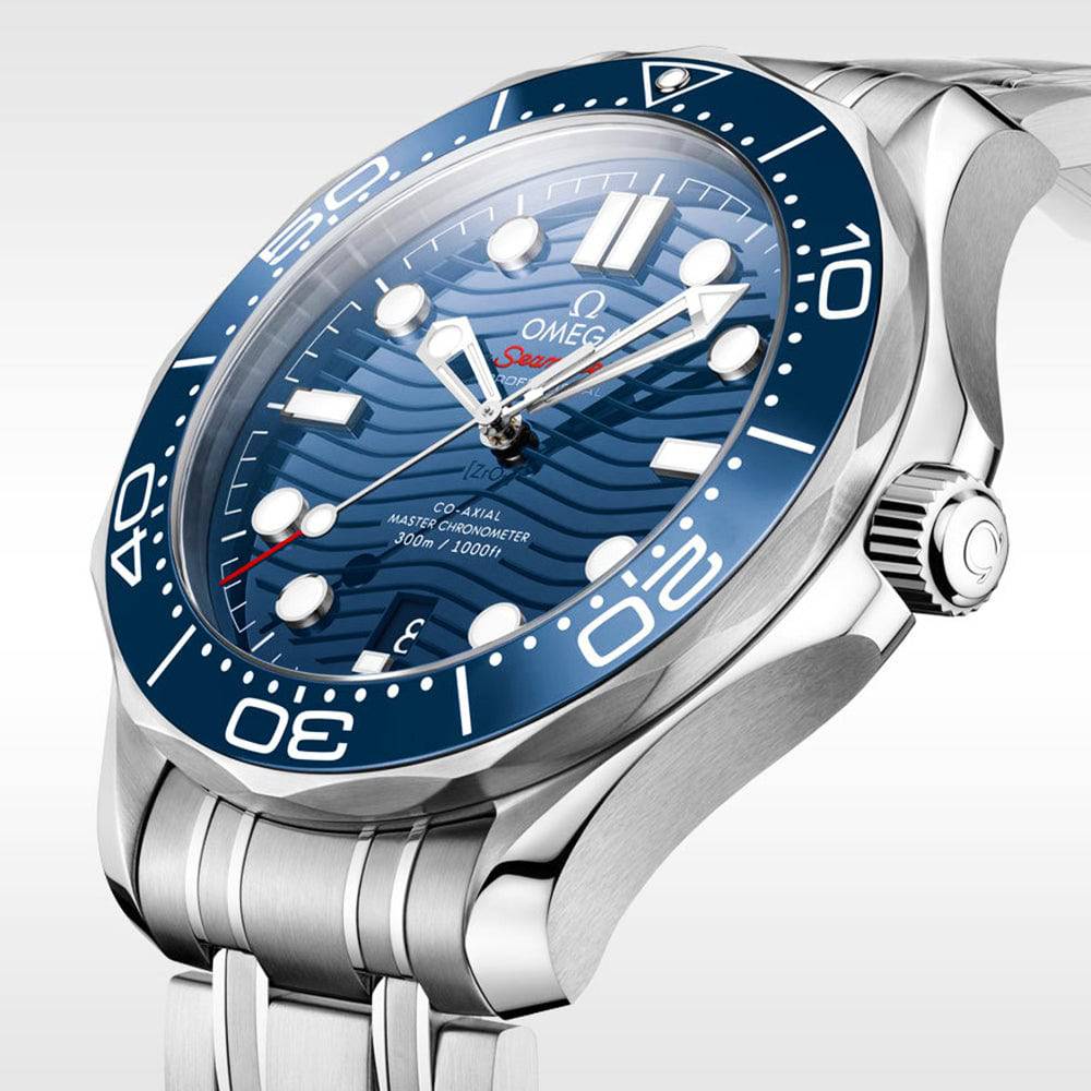 OMEGA Seamaster Diver 300m 42mm Blue Dial Men's Bracelet Watch - Berry's Jewellers