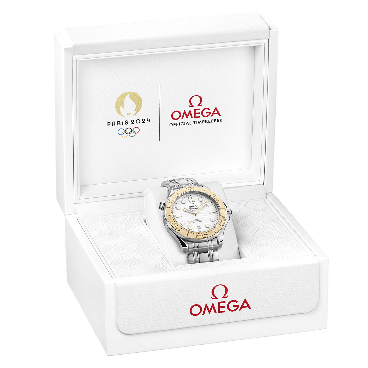 OMEGA Seamaster Diver 300m 42mm 'Paris 2024 Olympics' Edition Watch - Berry's Jewellers