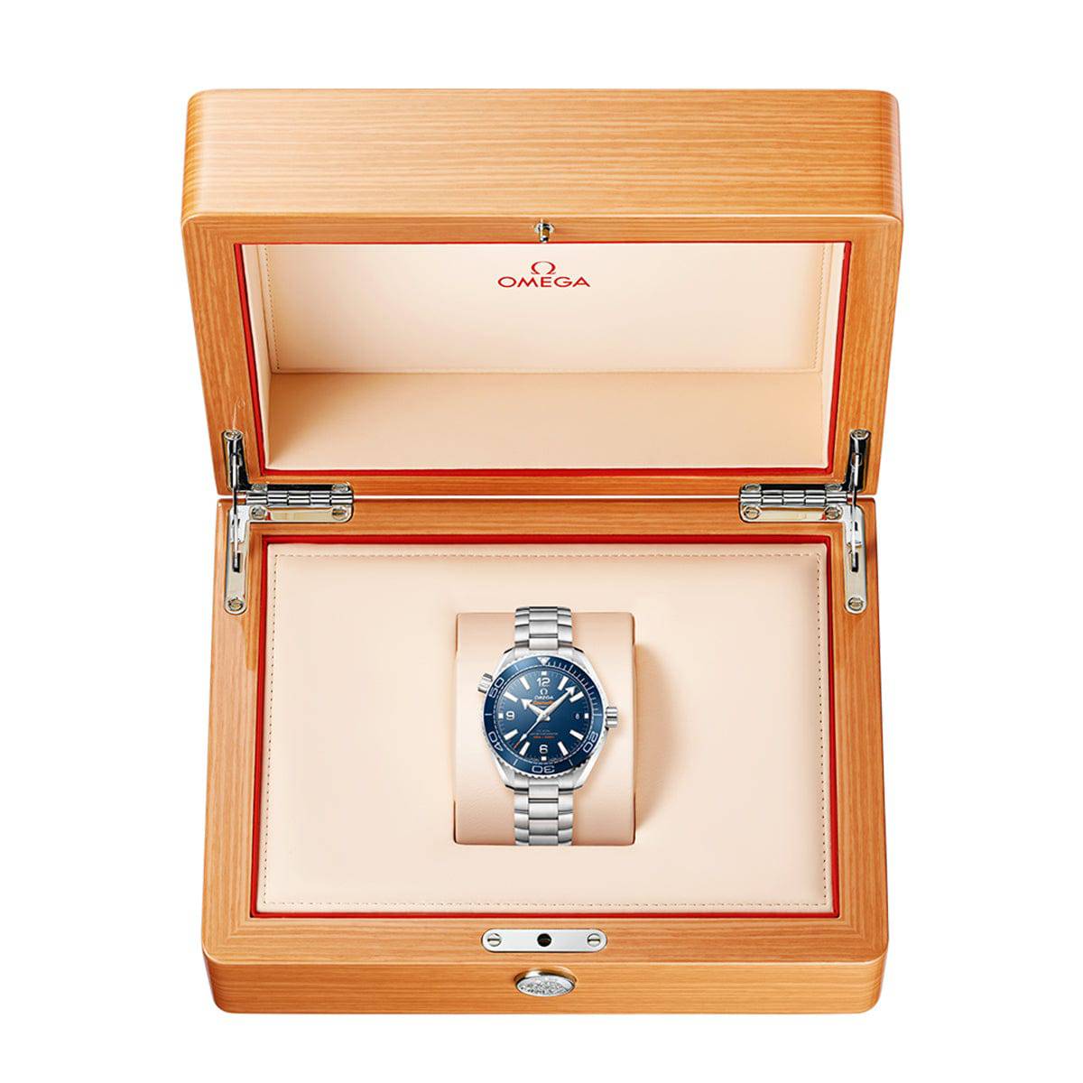 OMEGA Seamaster Planet Ocean 600m 39.5mm Blue Dial Bracelet Watch - Berry's Jewellers