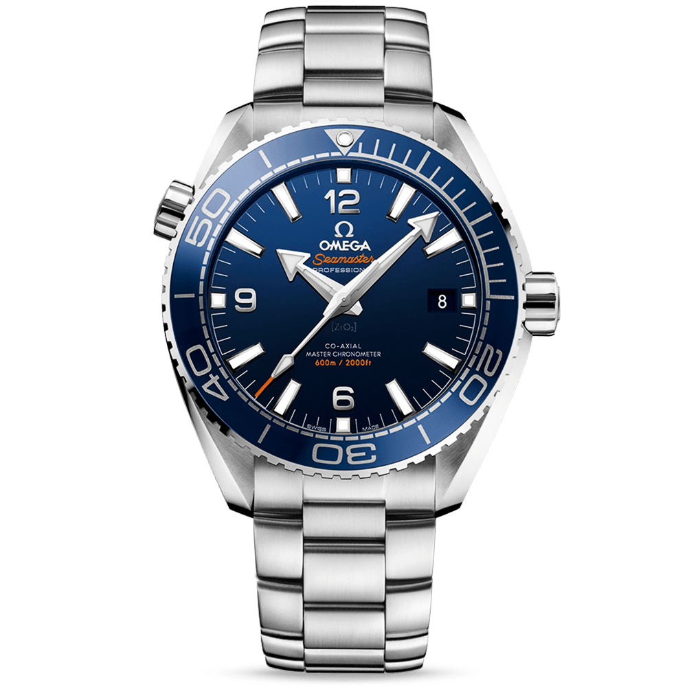 OMEGA Seamaster Planet Ocean 600m Blue Dial & Bezel Men's Watch - Berry's Jewellers