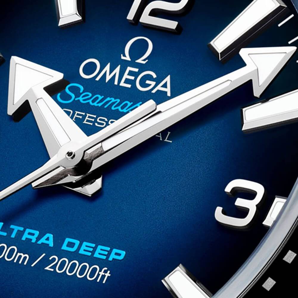 OMEGA Seamaster Planet Ocean Ultra Deep 6000m Blue Gradient Dial Bracelet Watch - Berry's Jewellers