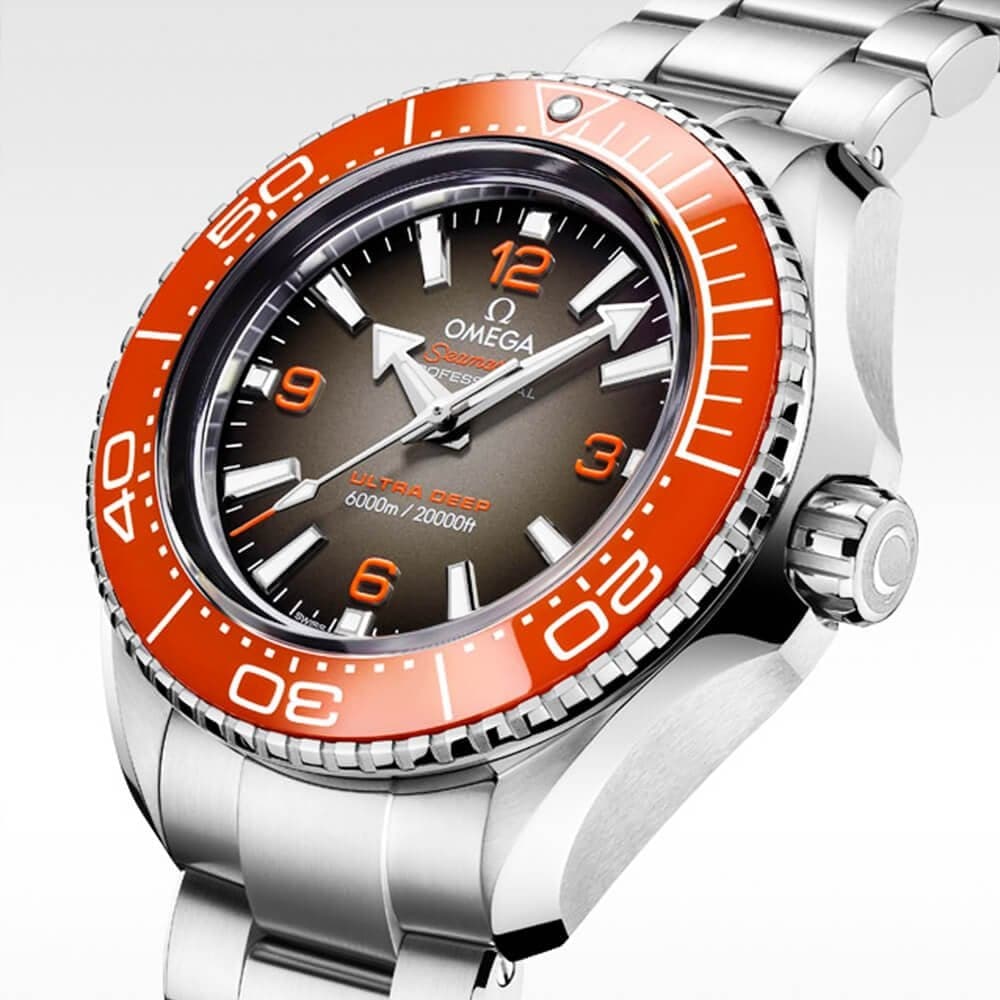 OMEGA Seamaster Planet Ocean Ultra Deep 6000m Grey Gradient Dial Bracelet Watch - Berry's Jewellers