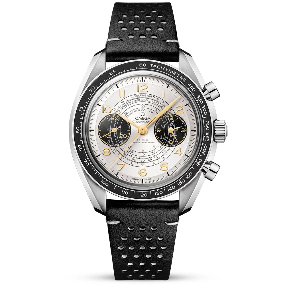 Speedmaster Chronoscope 43mm 'Paris 2024' Chronograph Strap Watch