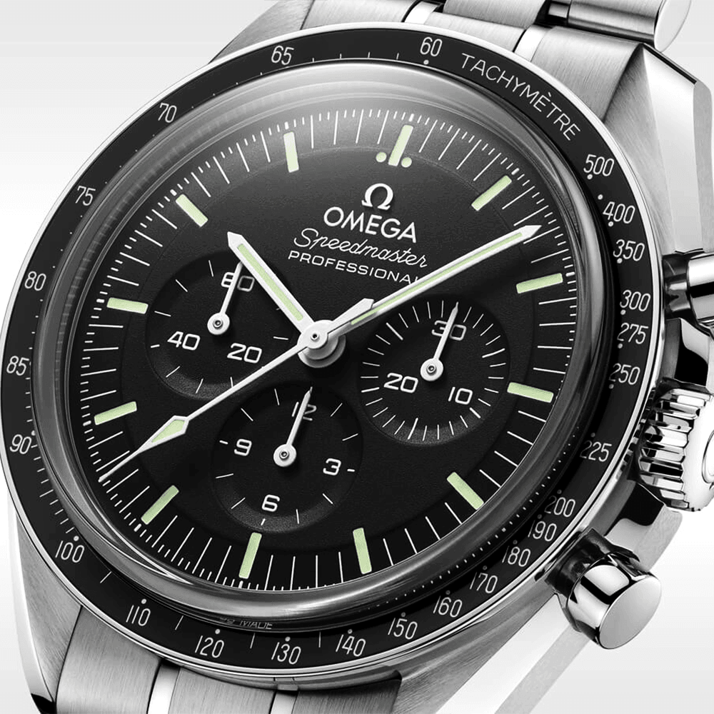 OMEGA Speedmaster Moonwatch 42mm Sapphire Glass Men's Bracelet Watch - Berry's Jewellers