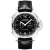 Panerai Luminor 44mm Black Dial & Leather Strap Automatic Chronograph Watch - Berry's Jewellers