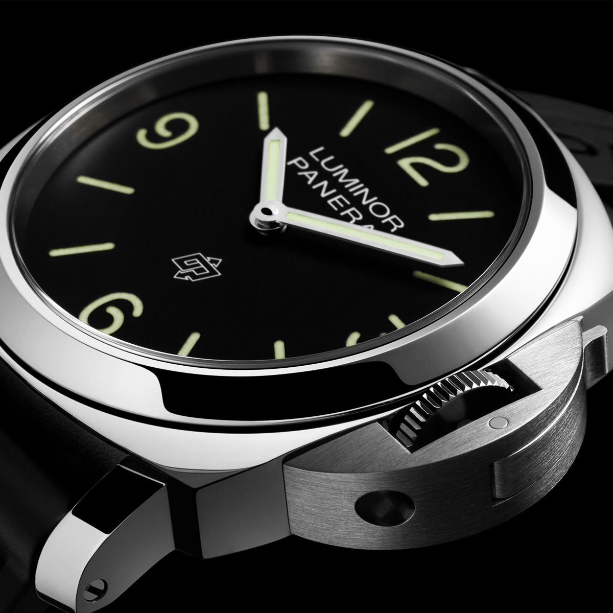 Panerai Luminor Base Logo 44mm Black Dial Men's Watch - Berry's Jewellers