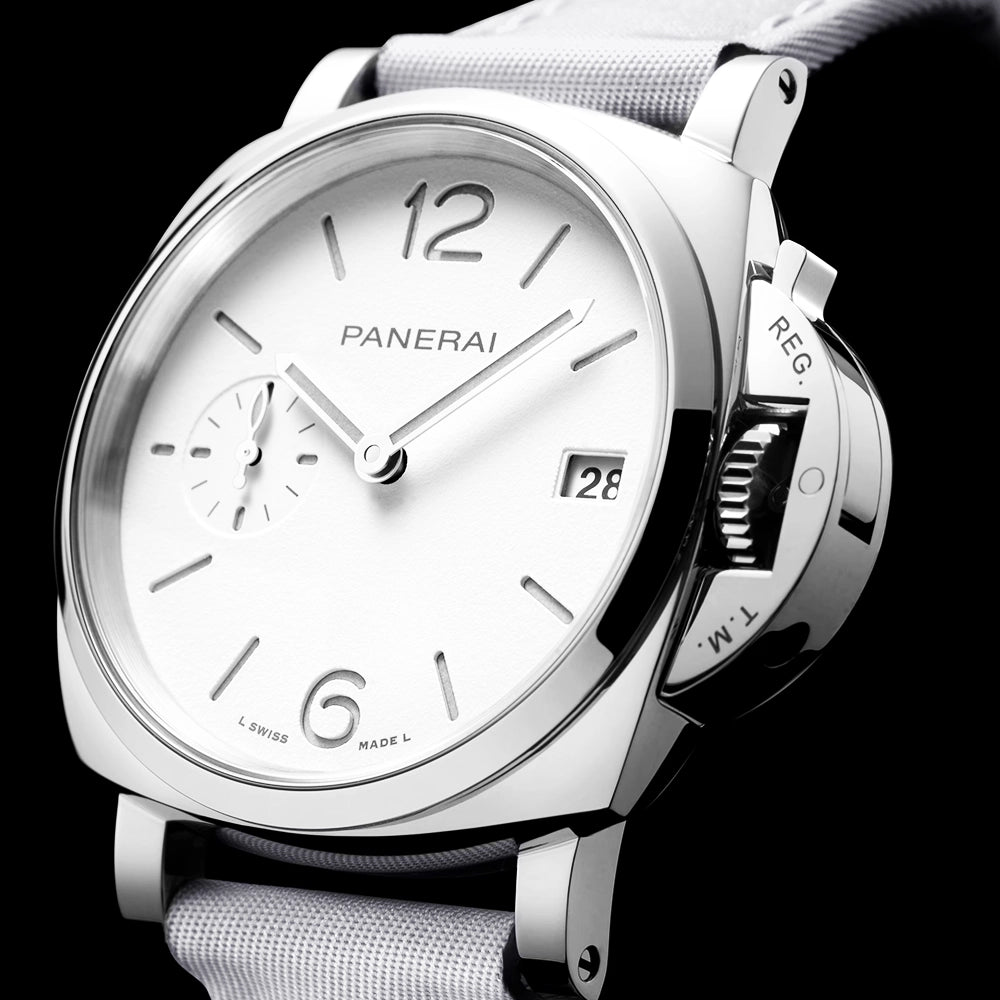 Panerai Luminor Due 38mm White Dial Automatic Strap Watch - Berry's Jewellers