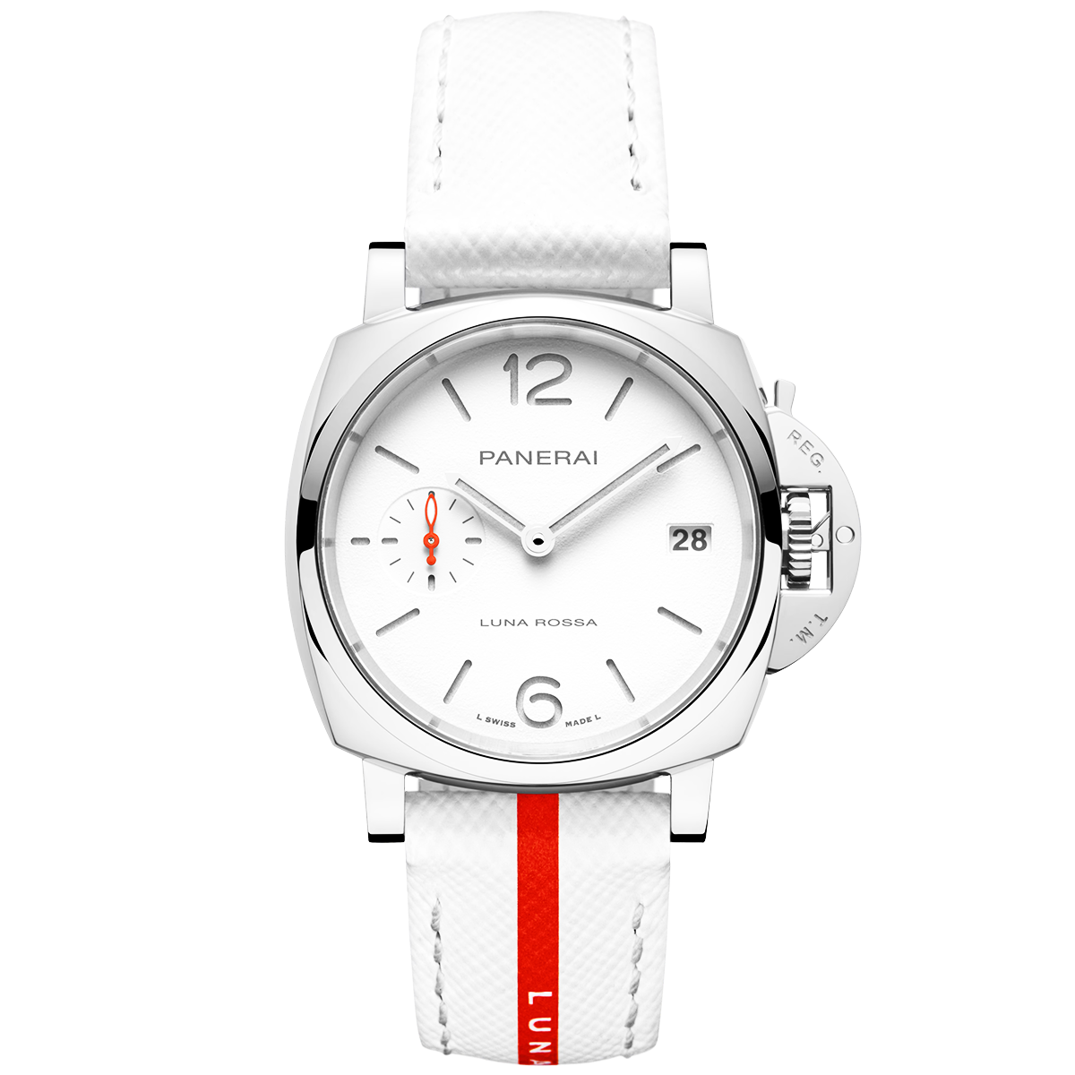 Luminor Due 38mm White Dial Luna Rossa Edition Watch