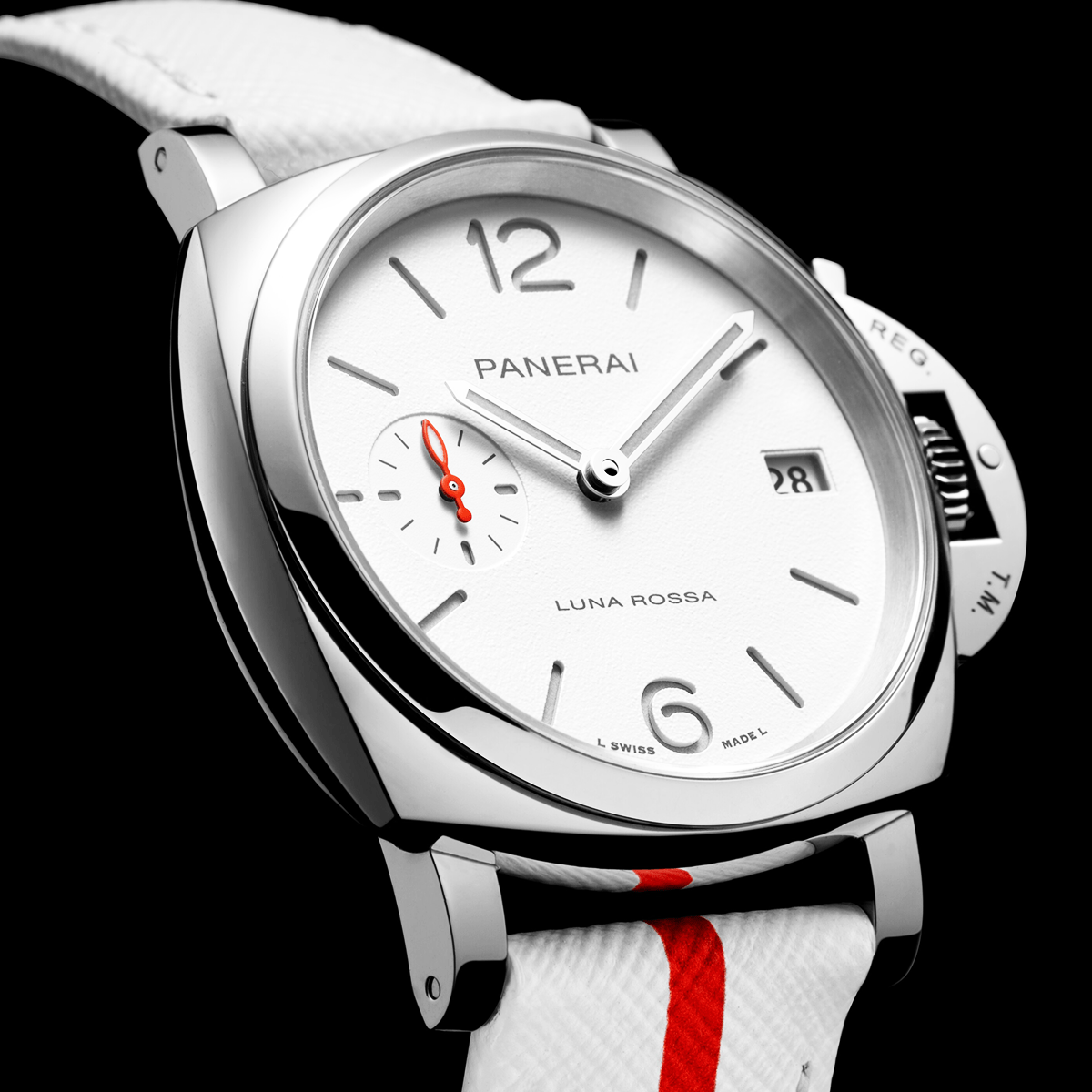 Luminor Due 38mm White Dial Luna Rossa Edition Watch