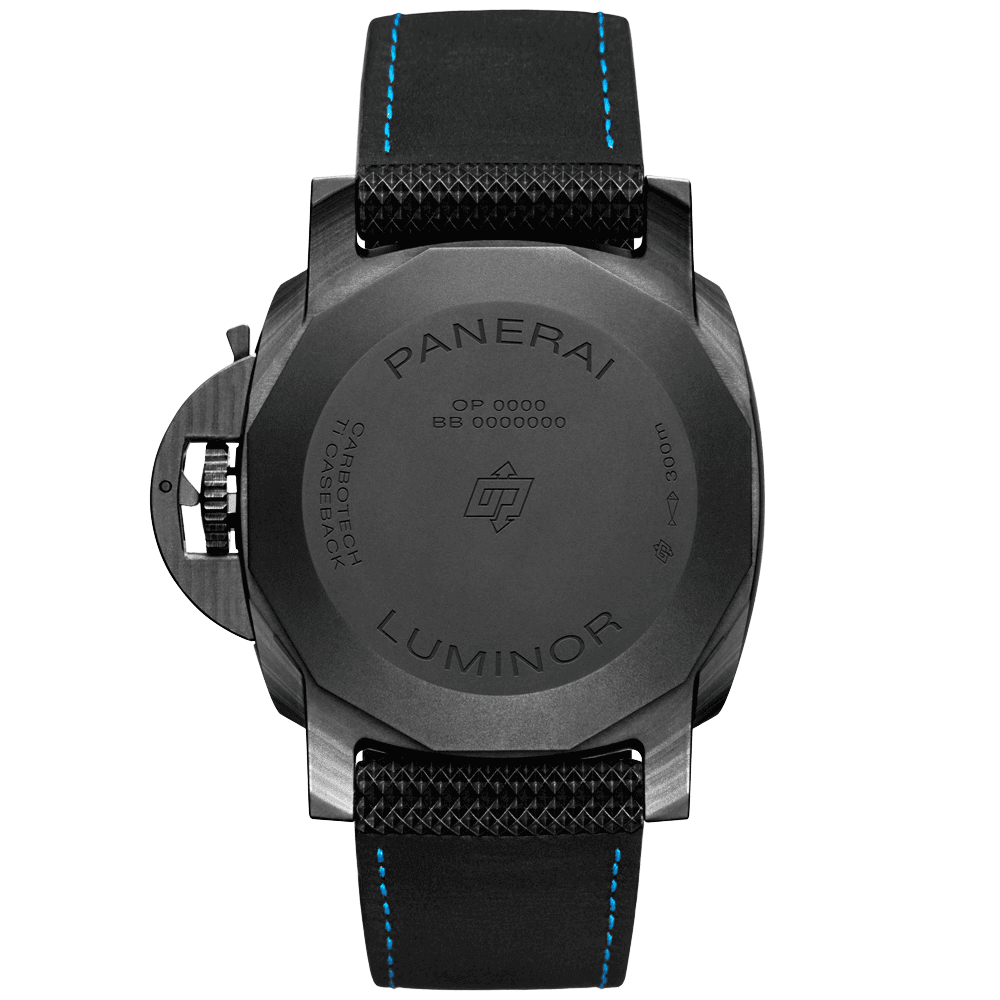 Panerai Luminor Marina Carbotech Black/Blue Dial Automatic Men's Watch - Berry's Jewellers