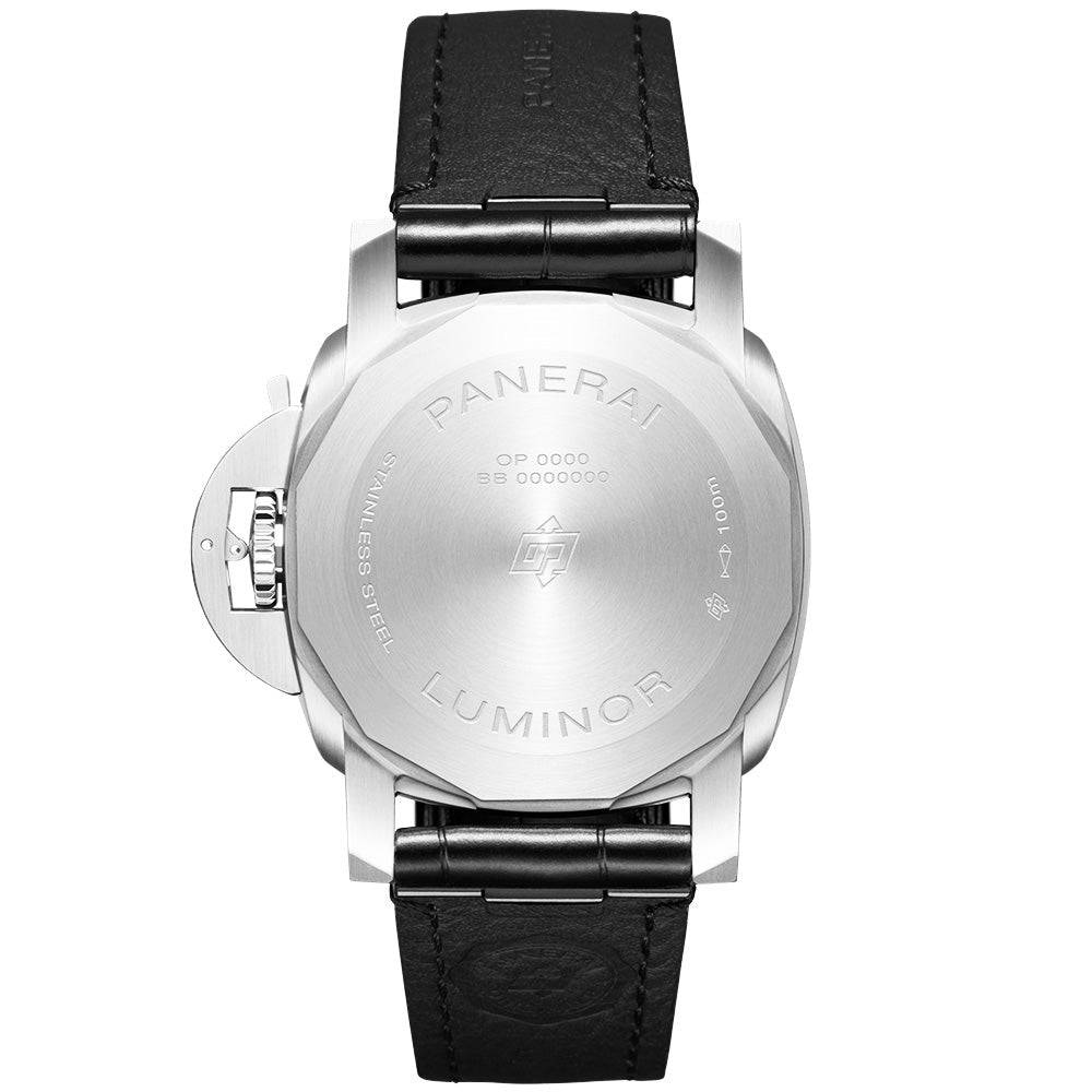 Panerai Luminor Marina Quaranta 40mm White Dial Automatic Strap Watch - Berry's Jewellers