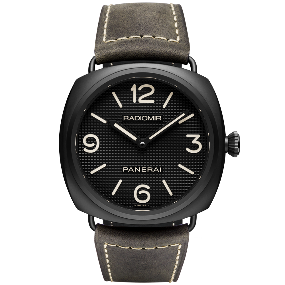 Radiomir Ceramica 45mm Black Dial Manual Men's Watch