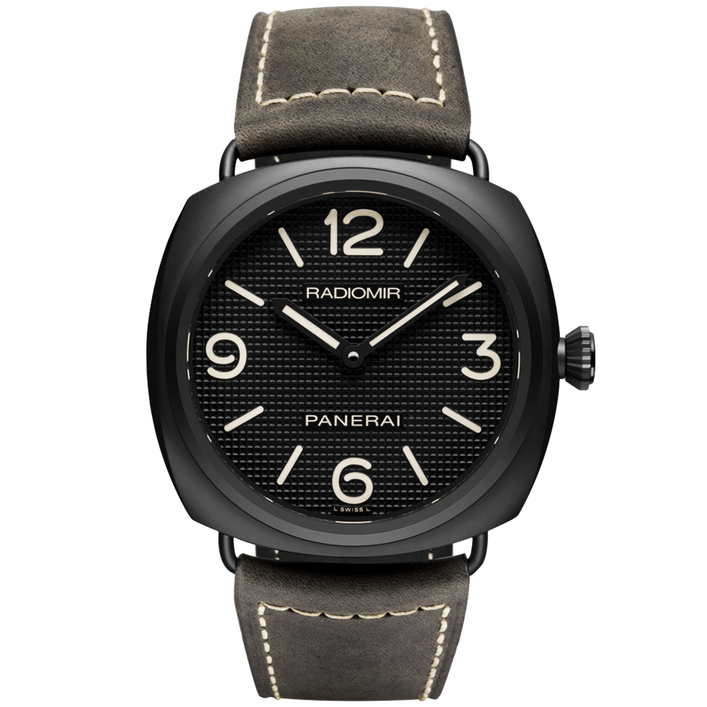 Panerai Radiomir Ceramica 45mm Black Dial Manual Men's Watch - Berry's Jewellers