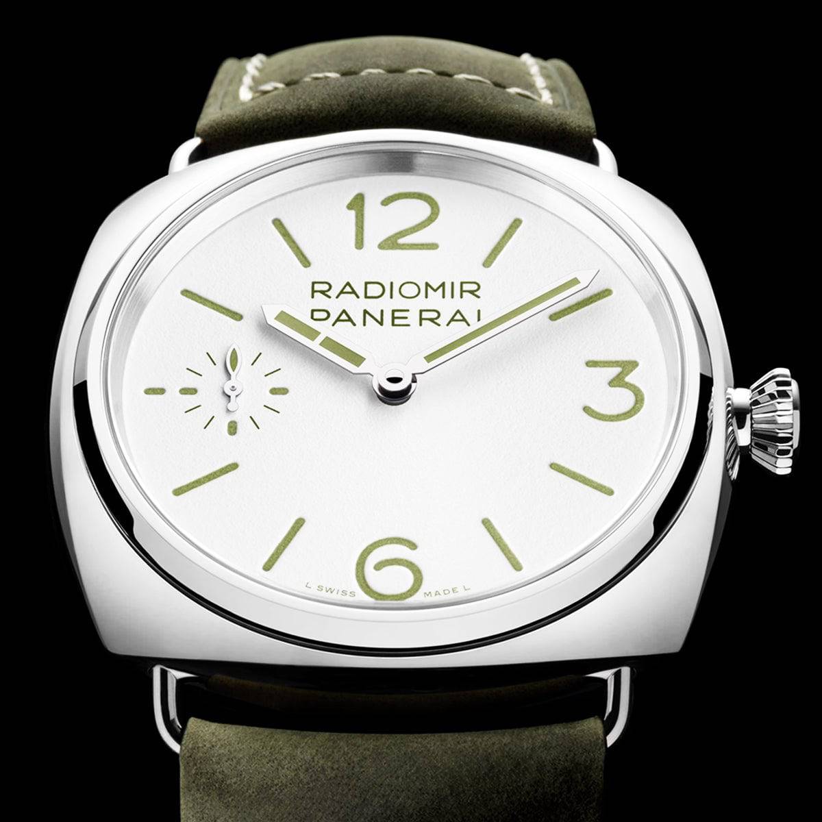 Panerai Radiomir Officine 45mm White Dial Manual-Wind Watch - Berry's Jewellers