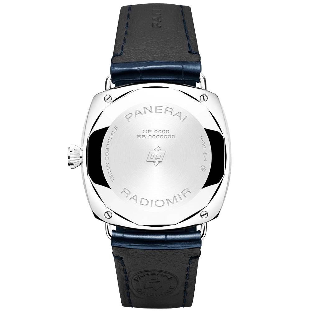 Radiomir Quaranta 40mm Blue Sunray Dial Automatic Watch