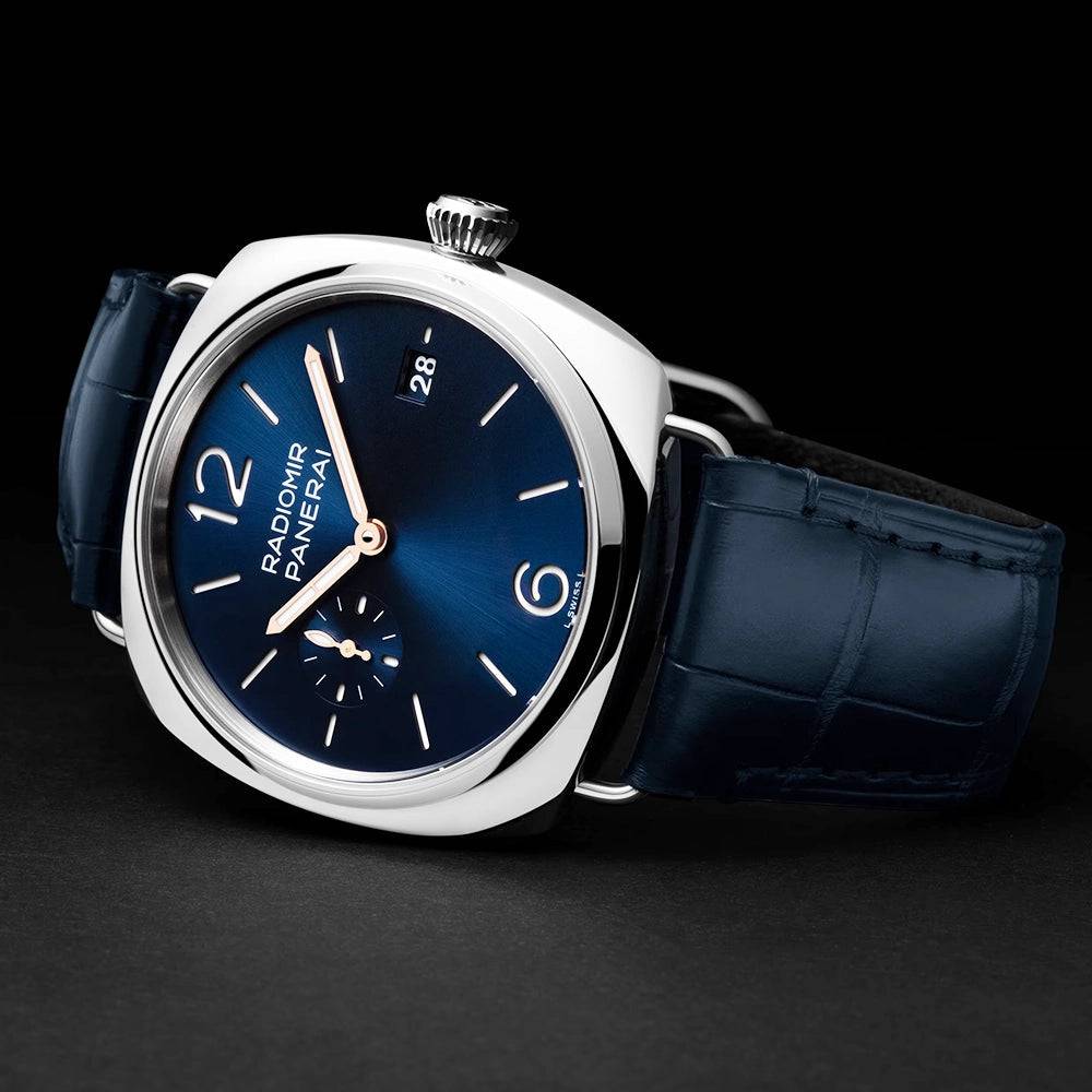 Radiomir Quaranta 40mm Blue Sunray Dial Automatic Watch