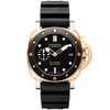 Panerai Submersible Goldtech 42mm Black Dial Men's Automatic Watch - Berry's Jewellers